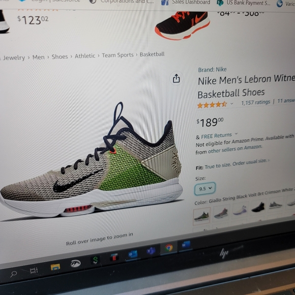 Lebron Witness 4, size 9.5 - Picture 4 of 4